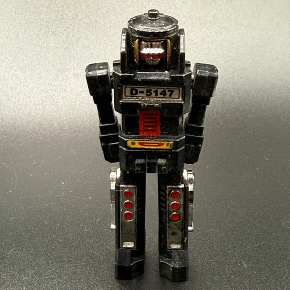 Vintage 1982 GoBots Popy Tonka MR-05 Black‎ Train